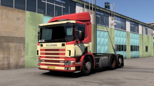 ETS2 - Scania RJL P4 Danish Skin