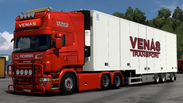 ETS2 - Scania RJL Venas Transport Combo Skin