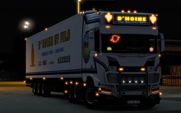 ETS2 - Scania & Schmitz D Hoine Transport