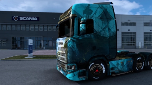 ETS2 - Scania Ship Skin