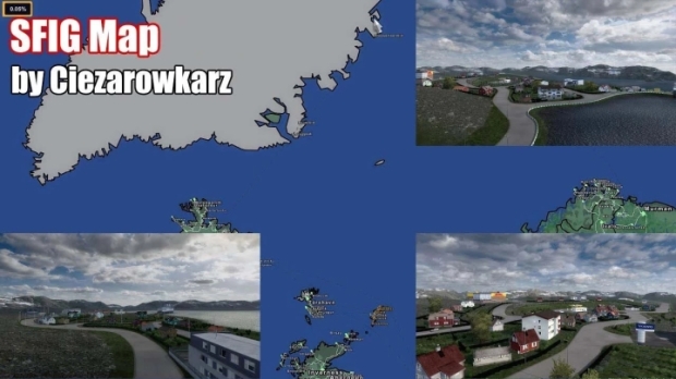 ETS2 - SFIG Map Promods Addon V0.5.1 Beta