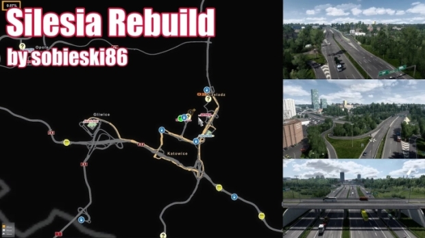 ETS2 - Silesia Rebuild in Poland + Connectors