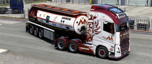 ETS2 - Skin A&A Trucks & Trailers V21.10.22