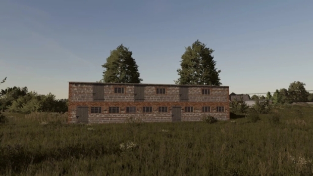FS22 - Small Long Building V1.0