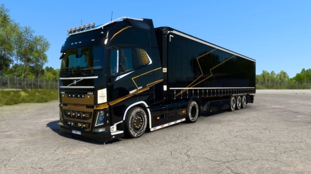 ETS2 - Volvo FH 16 New Design Lightning Skin Pack V1.0