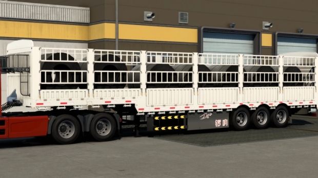 ETS2 - 13 Metres High Hurdle Trailer Modified V1.1
