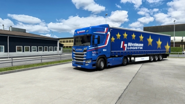 ETS2 - Combo Skin Hövelmann Logistik v1.0
