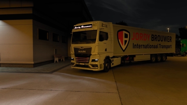 ETS2 - Combo Skin Jordy Brouwer V1.0
