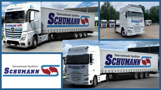 ETS2 - Combo Skin Spedition-Schumann V1.0