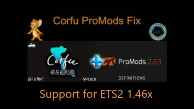 ETS2 - Corfu Promods Fix v1.46-0.1