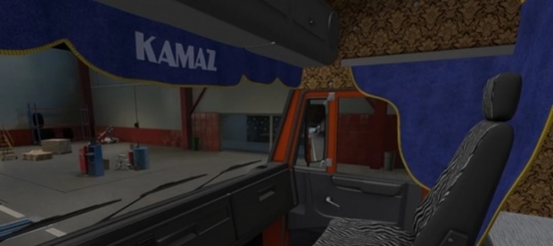 ETS2 - Curtains for Kamaz 54-64-65