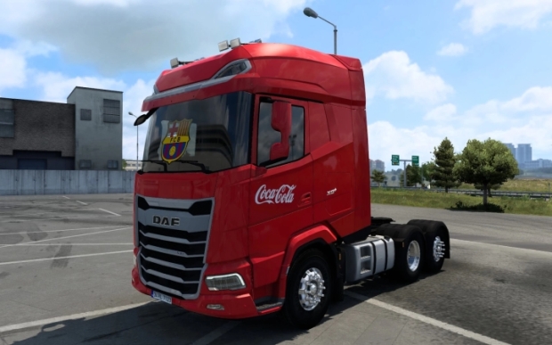 ETS2 - DAF 2021 Coca-Cola Skin V2.0