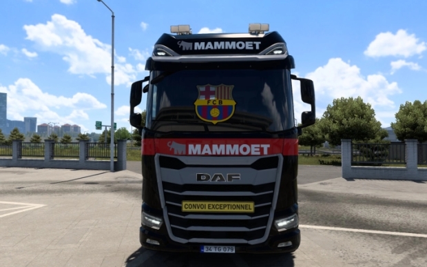 ETS2 - DAF 2021 Mammoet Skin V1.0