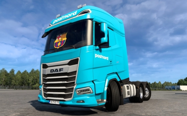 ETS2 - DAF 2021 Postnord Skin V1.0