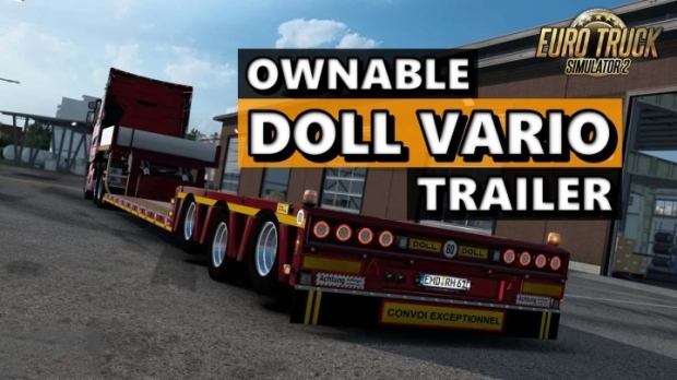 ETS2 - Doll Vario Trailer V8.1