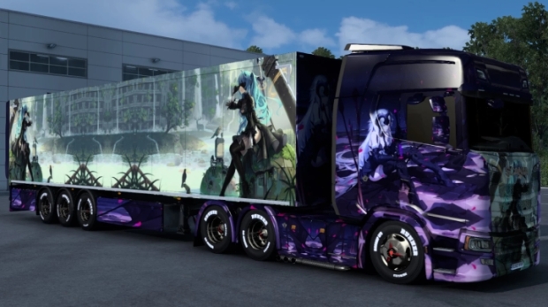 ETS2 - Fantasy Anime Skin