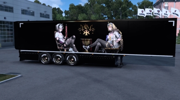 ETS2 - Fate Grand Order Trailer Skin