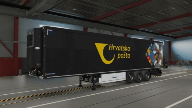 ETS2 - Federal Postal Services Trailers Skins Pack V1.0.1