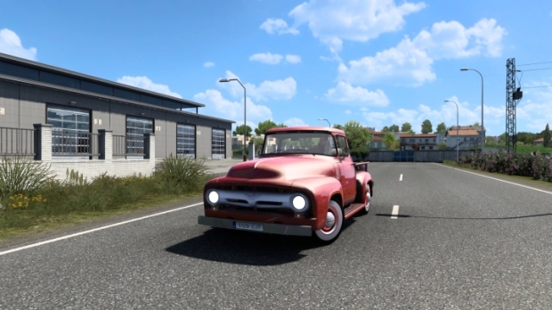 ETS2 - Ford F-100 Custom Cab 1956