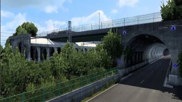 ETS2 - Ile de France Map