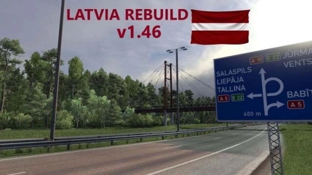 ETS2 - Latvia Rebuild Promods Addon