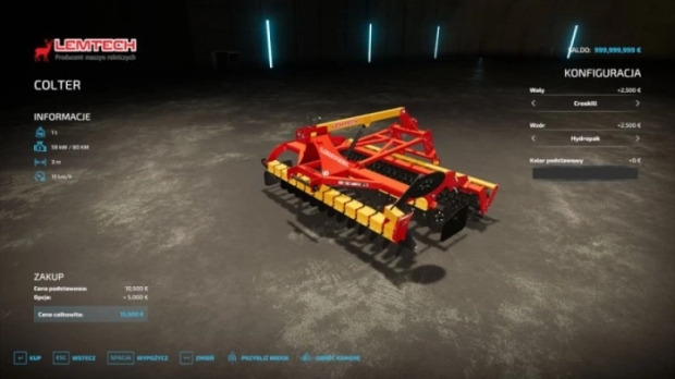 FS22 - Lemtech Colter V1.0