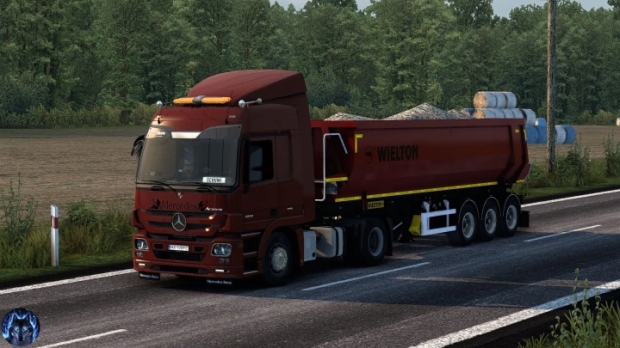 ETS2 - Mercedes Actros MP3 Reworked v4.1