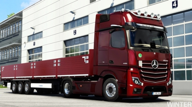 ETS2 - Mercedes-Benz New Actros 2019 v1.9 Fix