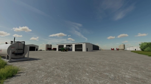 FS22 - Modern Metal Shed Pack v1.0.0.1