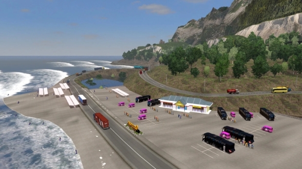 ETS2 - New Map Sumatra V2.8 Reborn