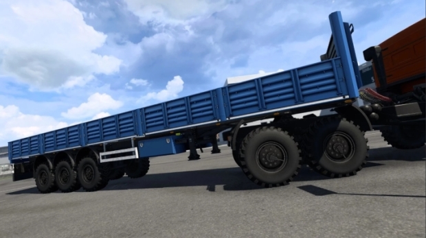 ETS2 - Off-Road Chassis for Standard Trailers SCS