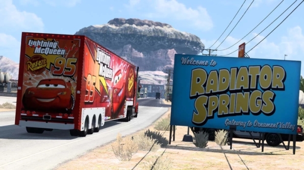 ATS - Radiator Springs Map