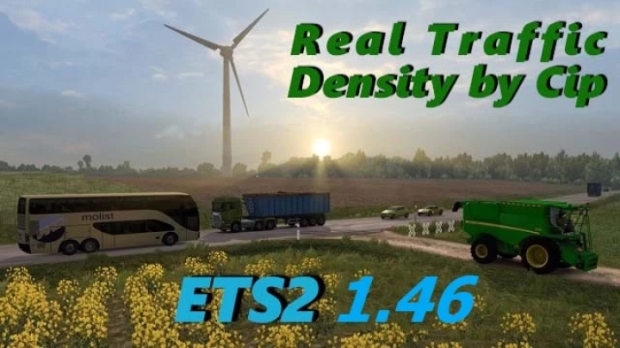 ETS2 - Real Traffic Density V1.46A