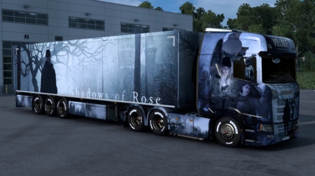 ETS2 - Resident Evil Village Shadow of Rose Skin