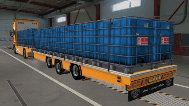 ETS2 - Scania Lupal + Trailer