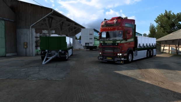 ETS2 - Scania R560 Donslund + Trailer