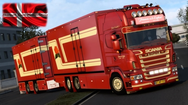 ETS2 - Scania R620 Fleurs Edition