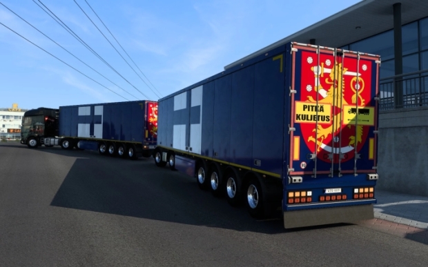 ETS2 - SCS Trailers Finland Skin V1.0