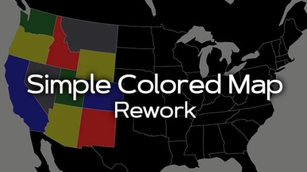 ATS - Simple Colored Map
