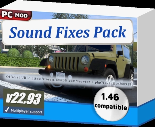 ATS - Sound Fixes Pack Open Beta Only V22.93