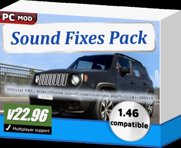 ETS2 - Sound Fixes Pack v22.96