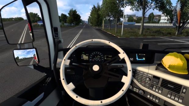 ETS2 - US Style Customizable 18 Inch Steering Wheel V1.0
