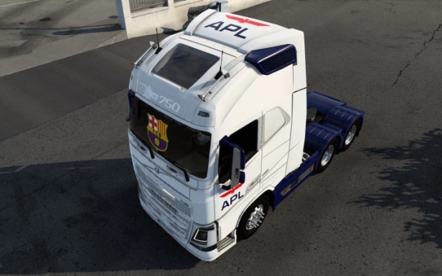 ETS2 - VOLVO FH 2012 APL Skin V1.0