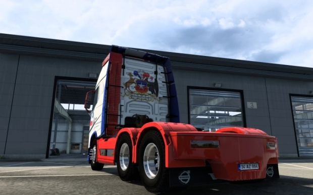 ETS2 - Volvo FH 2012 Chile Skin V1.0