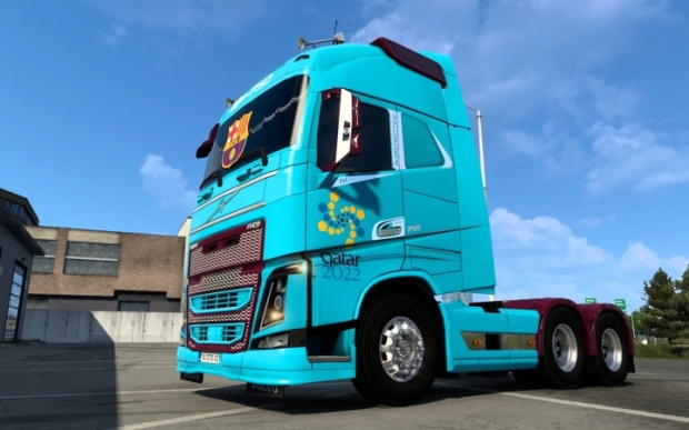 ETS2 - Volvo FH 2012 Fifa World Cup Qatar 2022 2.0 Skin | Euro Truck ...