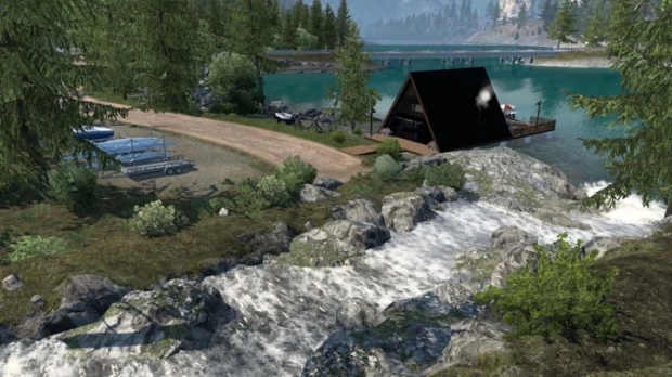ATS - Washington Lake Cabin (A-Frame) V1.04