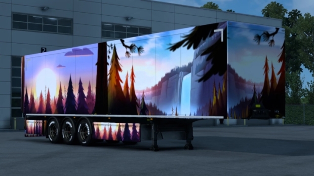 ETS2 - Waterfall Artwork Skin