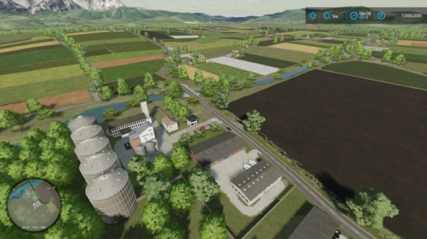 FS22 - Wiejska Dolina Map V1.3 | Farming Simulator 22 | Mods.club