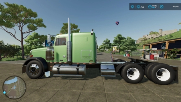 FS22 - 2006 Freightliner FLD 120 Classic V1.0 | Farming Simulator 22 ...