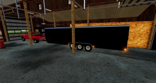 FS22 - 35 Foot Enclosed Trailer Conversion V1.0